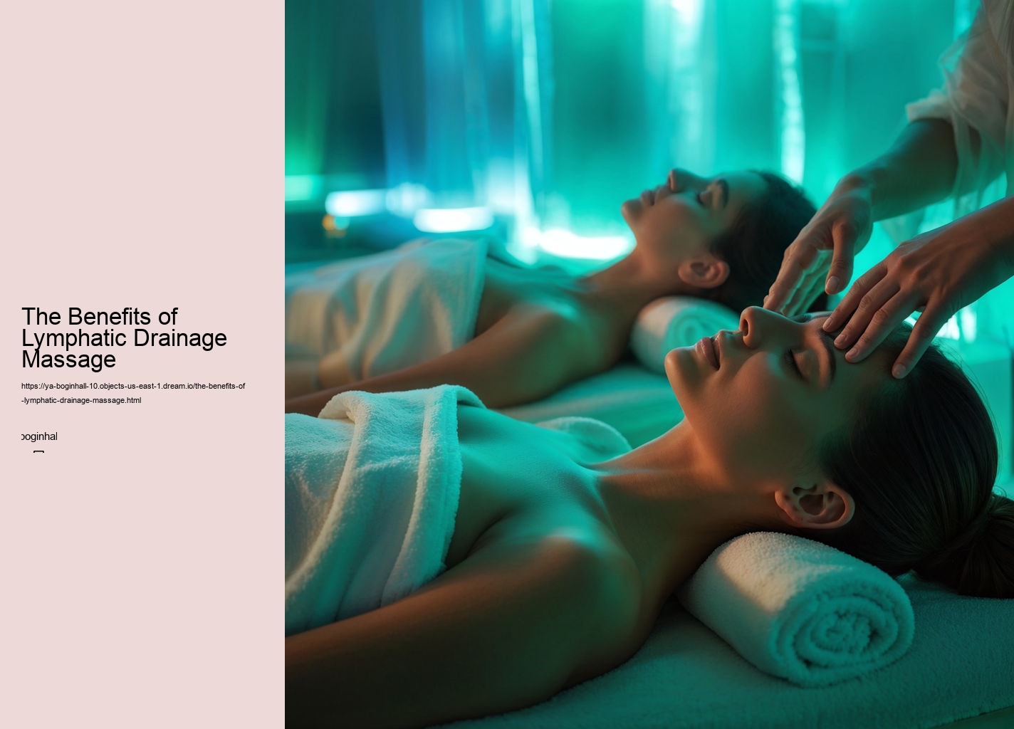 The Benefits of Lymphatic Drainage Massage